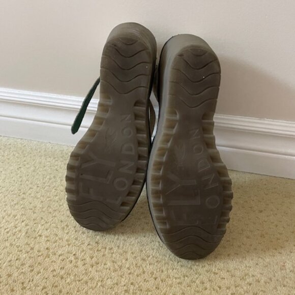 Fly London Wedge Sandal, Size 10 - Picture 8 of 10